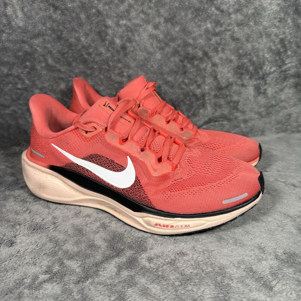 Nike Women’s Air Zoom Pegasus 41 Magic Ember White Coral Running Shoes Size 9.5